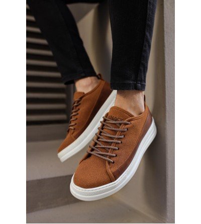 Knack Sneakers Ayakkabı 010 Taba Süet