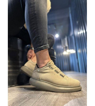 Knack Sneakers Ayakkabı 889 Vizon Süet