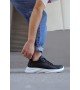 Knack Sneakers Ayakkabı 065 Siyah (Beyaz Taban)