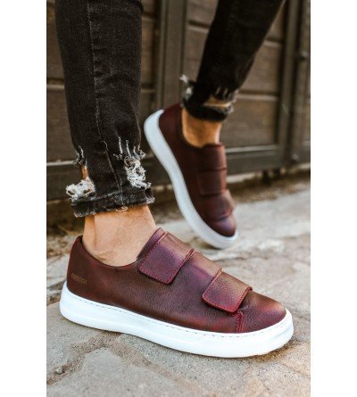 ByselShoes CH007 FBT  Erkek Ayakkabı BORDO