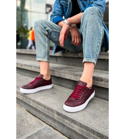 ByselShoes CH015 CBT First Edition Erkek Ayakkabı BORDO