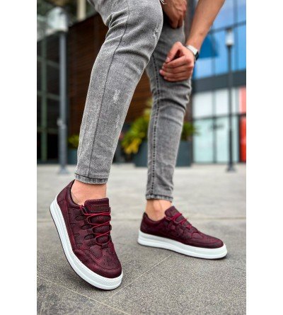 ByselShoes CH040 CBT C-Rey Erkek Ayakkabı BORDO