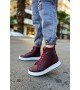 ByselShoes CH055 CBT Between Erkek Bot BORDO