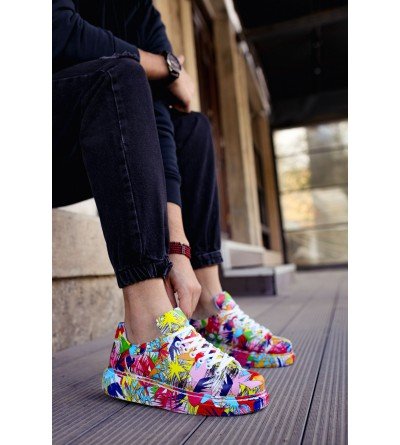 ByselShoes CH255 CBT Colorfull Erkek Ayakkabı K.RENKLI