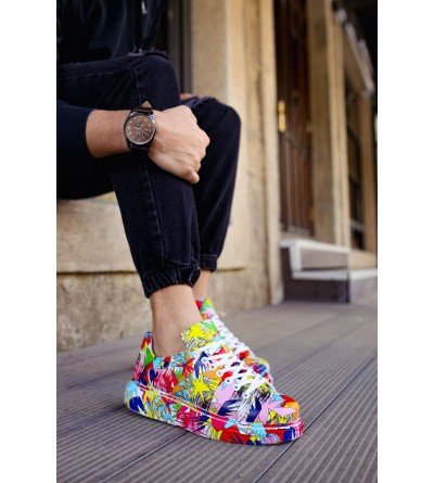 ByselShoes CH255 CBT Colorfull Erkek Ayakkabı K.RENKLI