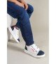 ByselShoes 1007 Montana Çocuk Ayakkabı Lacivert-Beyaz-Kırmızı