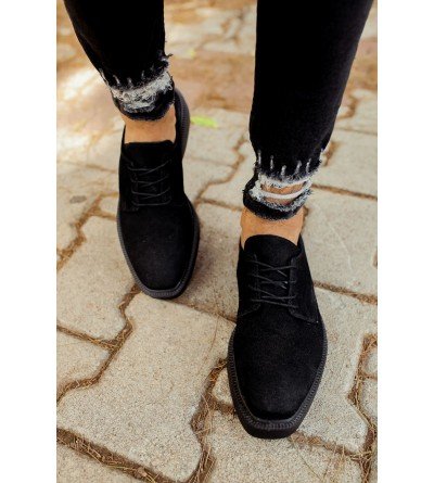 ByselShoes CH001 SST Classic Lace Erkek Ayakkabı SIYAH