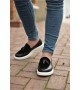 ByselShoes CH002 CBT Loafer Pelle Erkek Ayakkabı SIYAH