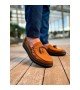 ByselShoes CH002 RST Loafer Verniciata Erkek Ayakkabı TABA