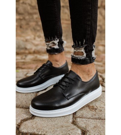 ByselShoes CH003 CBT Pelle Classica Erkek Ayakkabı SIYAH