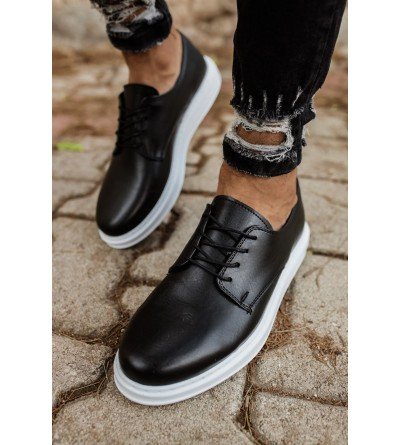 ByselShoes CH003 CBT Pelle Classica Erkek Ayakkabı SIYAH