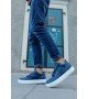 ByselShoes CH004 CBT Hıde Erkek Ayakkabı LACIVERT