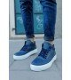 ByselShoes CH004 CBT Hıde Erkek Ayakkabı LACIVERT