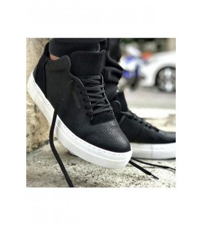 ByselShoes CH004 CBT Hıde Erkek Ayakkabı SIYAH