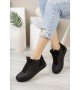 ByselShoes CH004 CST Hıde Kadın Ayakkabı SIYAH