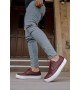 ByselShoes CH005 CBT Pıttı Erkek Ayakkabı BORDO