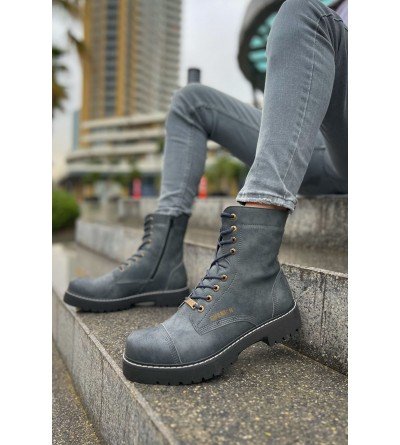 ByselShoes CH009 CST Military Erkek Bot ANTRASIT