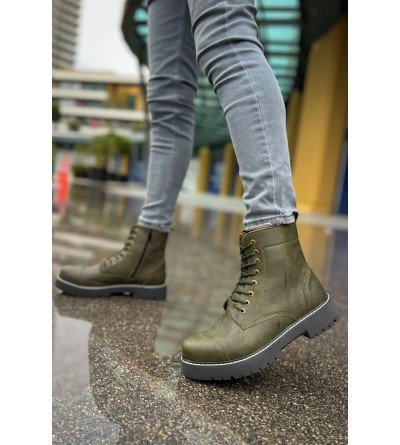 ByselShoes CH009 CST Military Erkek Bot HAKI