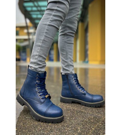 ByselShoes CH009 CST Military Erkek Bot LACIVERT