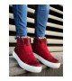 ByselShoes CH023 CBT UltraBoss Erkek Bot BORDO