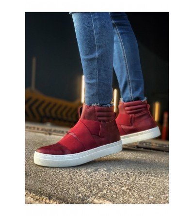 ByselShoes CH023 CBT UltraBoss Erkek Bot BORDO