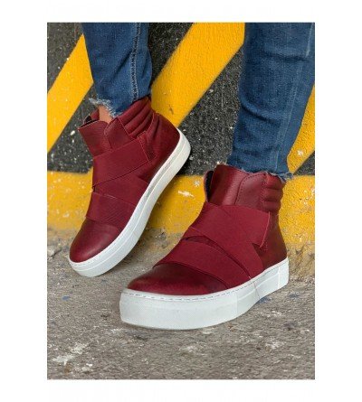 ByselShoes CH023 CBT UltraBoss Erkek Bot BORDO