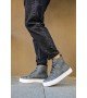 ByselShoes CH029 CBT Vulcanized Lace Up Erkek Bot ANTRASIT