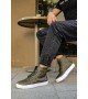 ByselShoes CH029 CBT Vulcanized Lace Up Erkek Bot HAKI