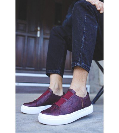 ByselShoes CH033 CBT Felton Erkek Ayakkabı BORDO