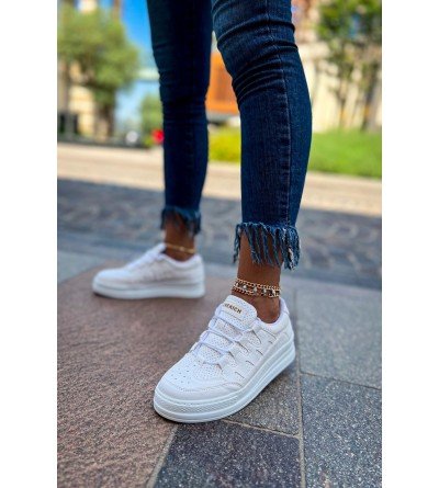 ByselShoes CH040 CBT C-Rey Kadın Ayakkabı BEYAZ