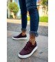 ByselShoes CH040 CBT C-Rey Kadın Ayakkabı BORDO