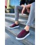 ByselShoes CH043 CBT Cowien Erkek Ayakkabi BORDO