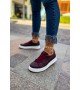 ByselShoes CH043 CBT Cowien Kadın Ayakkabi BORDO