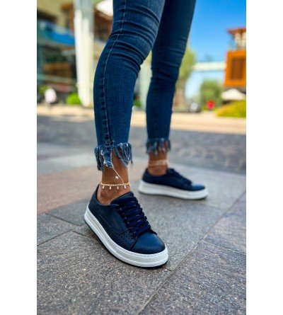 ByselShoes CH043 CBT Cowien Kadın Ayakkabi LACIVERT