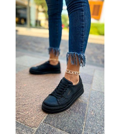 ByselShoes CH043 CST Cowien Kadın Ayakkabi SIYAH