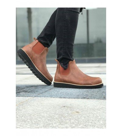 ByselShoes CH045 CST Chealse Erkek Bot TABA