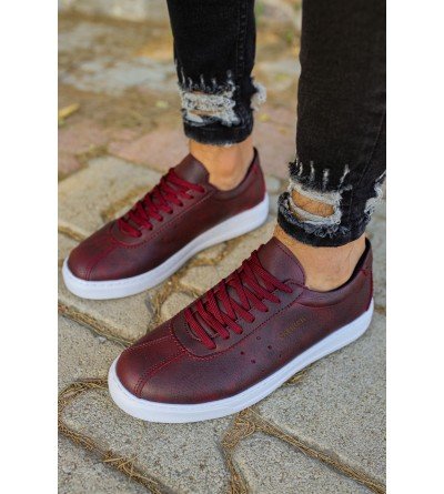 ByselShoes CH063 Star-X CBT Erkek Ayakkabı BORDO