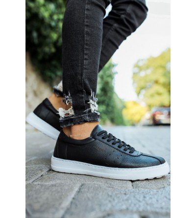 ByselShoes CH063 Star-X CBT Erkek Ayakkabı SIYAH