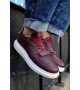 ByselShoes CH073 CBT Flatline Erkek Ayakkabı BORDO