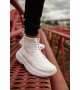 ByselShoes CH077 BT Erkek Spor Bot BEYAZ