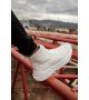 ByselShoes CH077 BT Erkek Spor Bot BEYAZ