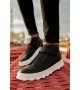 ByselShoes CH103 CBT Pyramid Long Erkek Bot SIYAH