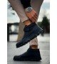 ByselShoes CH103 CST Pyramid Long Erkek Bot SIYAH