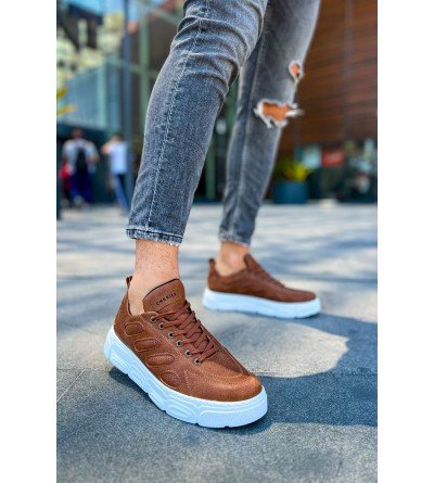 ByselShoes CH105 CBT Cronus Erkek Ayakkabı TABA