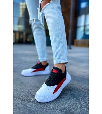 ByselShoes CH115 CBT Literide Erkek Ayakkabı BEYAZ/KIRMIZI/SIYAH