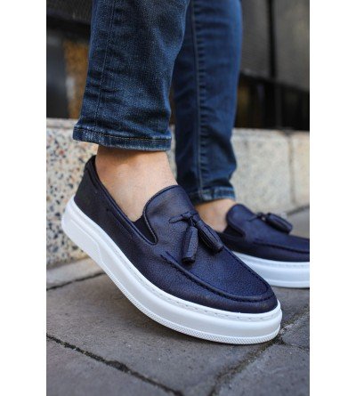 ByselShoes CH127 CBT Loafer-X Erkek Ayakkabı LACIVERT