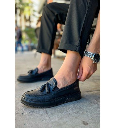 ByselShoes CH127 FST Loafer-X Erkek Ayakkabı SIYAH