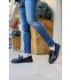 ByselShoes CH127 RST Loafer-X Erkek Ayakkabı SIYAH