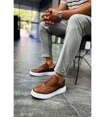 ByselShoes CH153 CBT Oxford Erkek Ayakkabı TABA