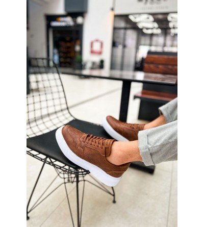 ByselShoes CH153 CBT Oxford Erkek Ayakkabı TABA